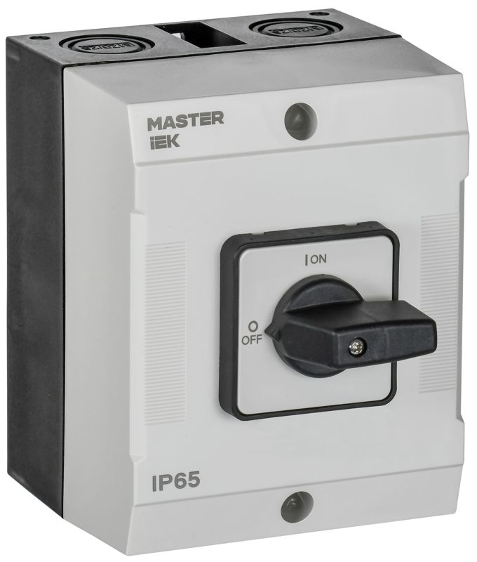 Переключатель кулачковый 16А (сх. 10) в боксе стандартная рукоятка IEK MI-CS20-016-010