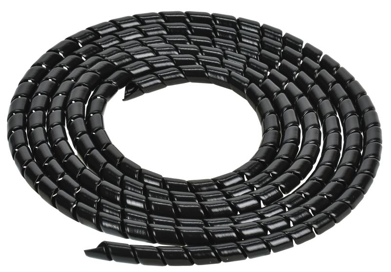 Спираль монтажная СП-09 черн. (уп.2м) IEK USWB1-09-02-K02