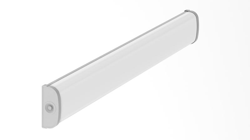 Светильник светодиодный SMILE 16 4000К IP20 547х140х67 CRI90 milky сер. CSVT ЦБ-00009156