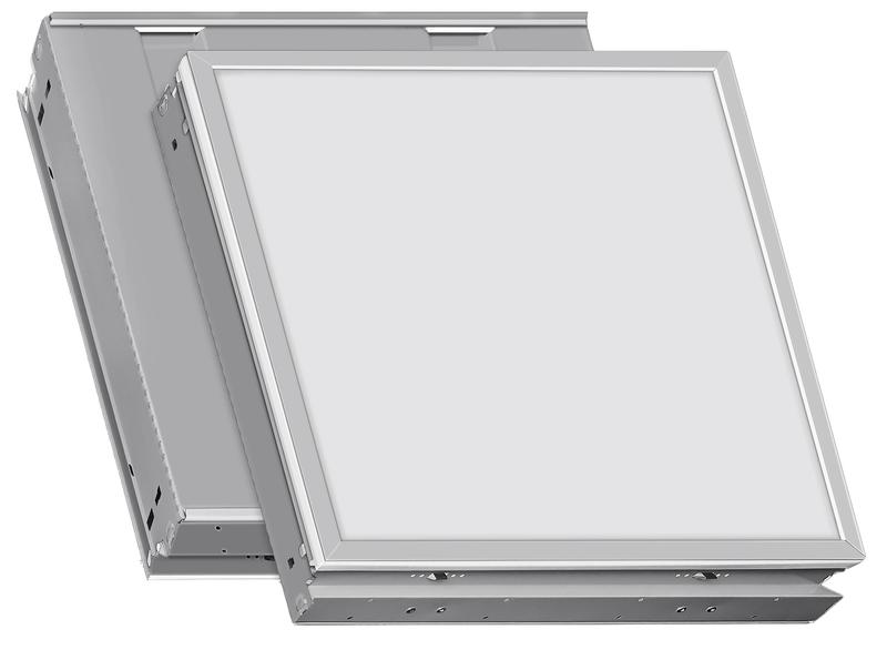 Светильник светодиодный OPERLUX-А 50 6500К IP20 607х588х80 CRI80 prisma с БАП на 1ч бел. LUXDATOR CON CSVT ЦБ-00008452