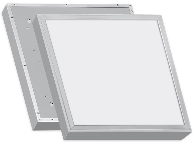 Светильник светодиодный UNIVERSAL-А 50 3000К IP20 595х595х55 CRI80 opal-sand с БАП на 3ч бел. LUXDATOR CON CSVT ЦБ-00008455