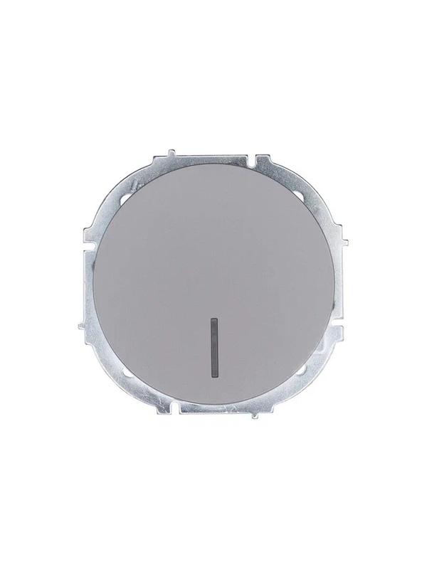 Выключатель 1-кл. СП OSEN 10А IP20 с подсветкой механизм сер. матов. LEZARD 743-7488-111