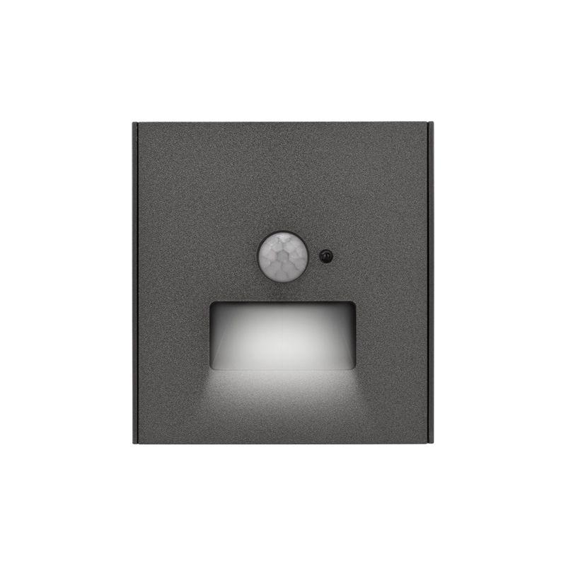 Подсветка STRONG MIELE СП настен. для ног графит Kranz KR-78-0727-6