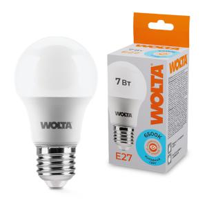 Лампа светодиодная 7Вт 6500К E27 WOLTA 25W55BL7E27
