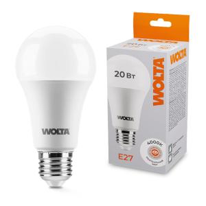 Лампа светодиодная 20Вт 4000К E27 WOLTA 25S65BL20E27