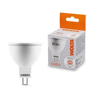 Лампа светодиодная 10Вт 4000К GU5.3 WOLTA 25SMR16-220-10GU5.3