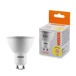Лампа светодиодная 5Вт 3000К GU10 WOLTA 25YPAR16-230-5GU10