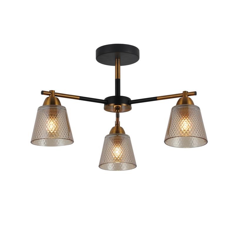 Люстра Kello 60Вт E27х3 IP20 Freya FR4015PL-03BBZ