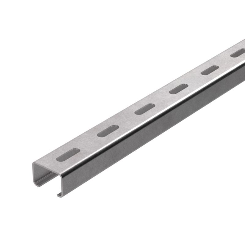 Траверса монтажная С-образ. 30х20 L150 сталь 2мм Промрукав PR16.1133