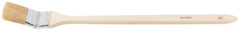 Кисть радиаторная 2дюйм (50мм) натур. свет. щетина деревянная ручка КУРС 00875