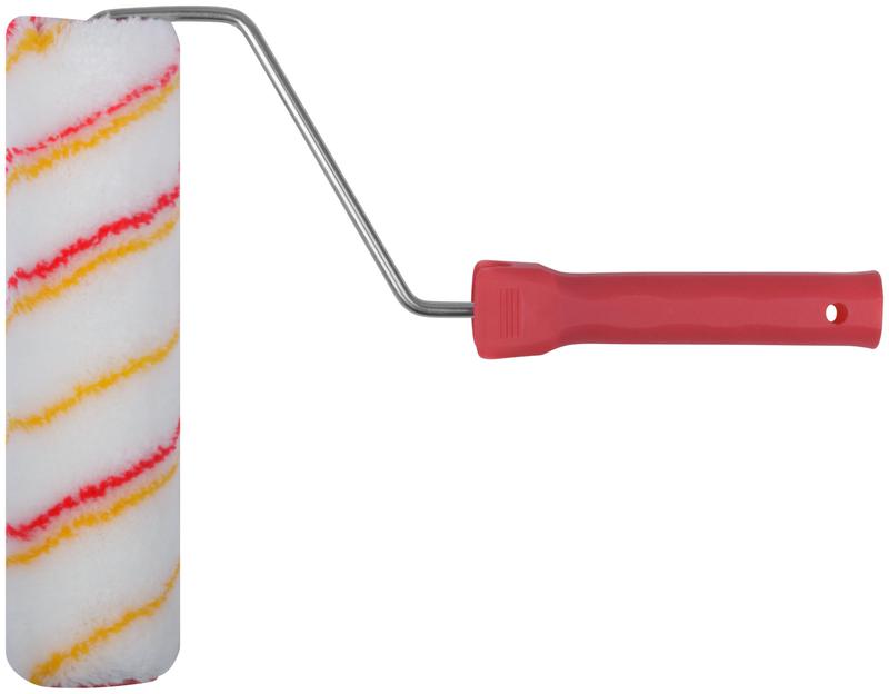 Валик 230мм40/62мм ворс 11мм бюгель 6мм система с пластик. роликом полиакрил. КУРС 02554