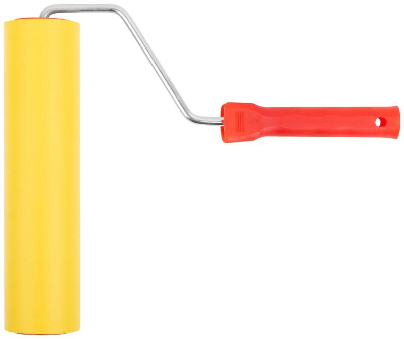 Валик прижимной для обоев 250мм резиновый КУРС 02979