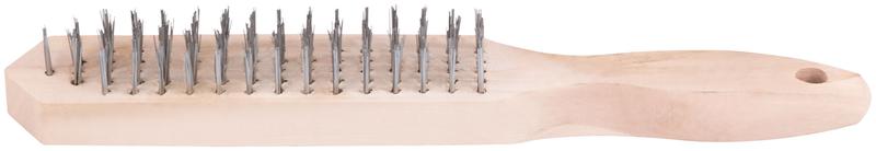 Корщетка 5-ти рядная деревянная ручка КУРС 38401