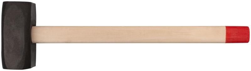 Кувалда кованая 10кг деревянная ручка в сборе КУРС 45030