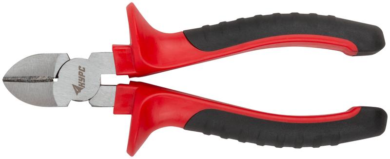 Бокорезы "Оптима" 165мм двухцветные обрезиненные ручки полированная сталь КУРС 47551