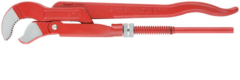 Ключ трубный газовый 45град. (тип S) 1дюйм (300мм) инстр. сталь КУРС 70365