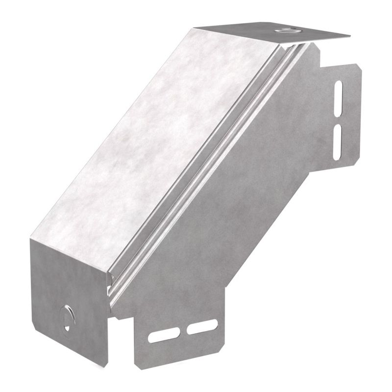 Угол для лотка вертикал. внешний 90град. 100х80 Стандарт с крышкой Промрукав PR16.0543