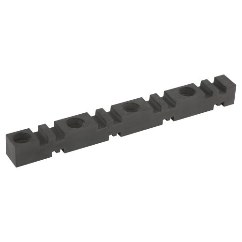 Изолятор шинный плоский NO-224-166 ИШП 4п для шин 5/10мм L303мм Эра Б0065692