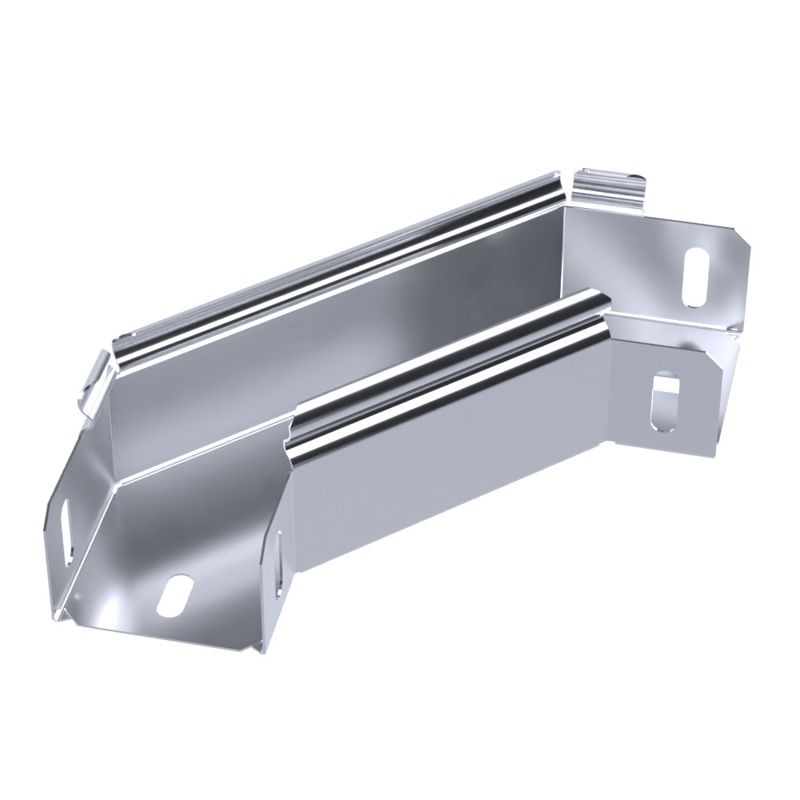 Угол для лотка горизонт. 90град. 50х50 INOX (AISI 316) Стандарт Промрукав PR16.3523