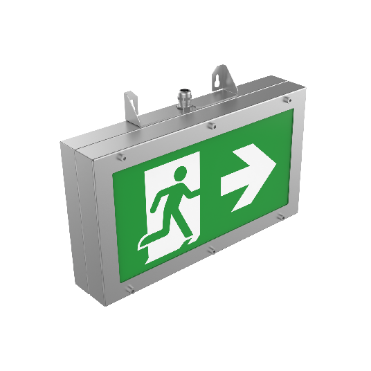 Светильник Vault SST Advanced 12Вт IP66 446х244х69мм 3ч аварийно-эвакуационный накладной VARTON V1-C0-00432-01A03-6601265