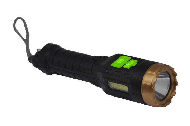 Фонарь аккумуляторный ручной GFL208 8Вт 150лм Li-ion 800мА.ч LED GAUSS GF208