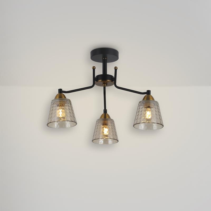 Люстра Capella 60Вт E27х3 IP20 Freya FR4017PL-03BBZ