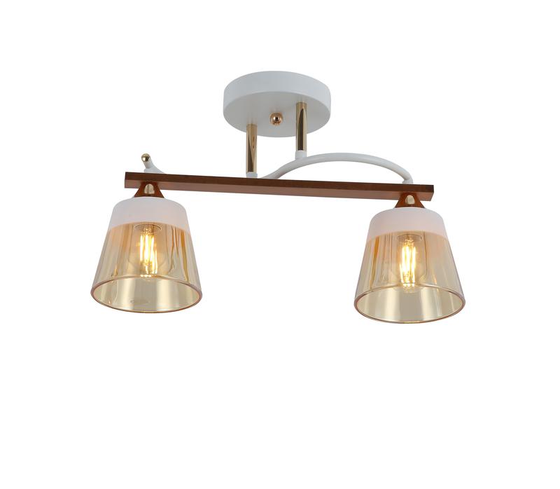 Люстра Glasses 60Вт E27х2 IP20 Freya FR5156PL-02WG