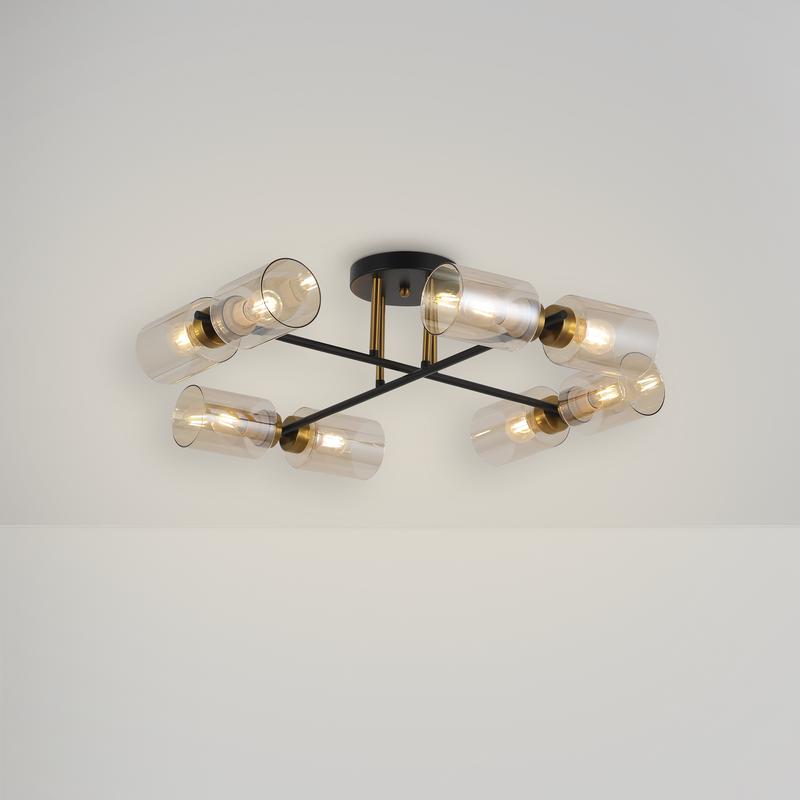 Люстра Liberta 60Вт E27х8 IP20 Freya FR4014PL-08BBZ