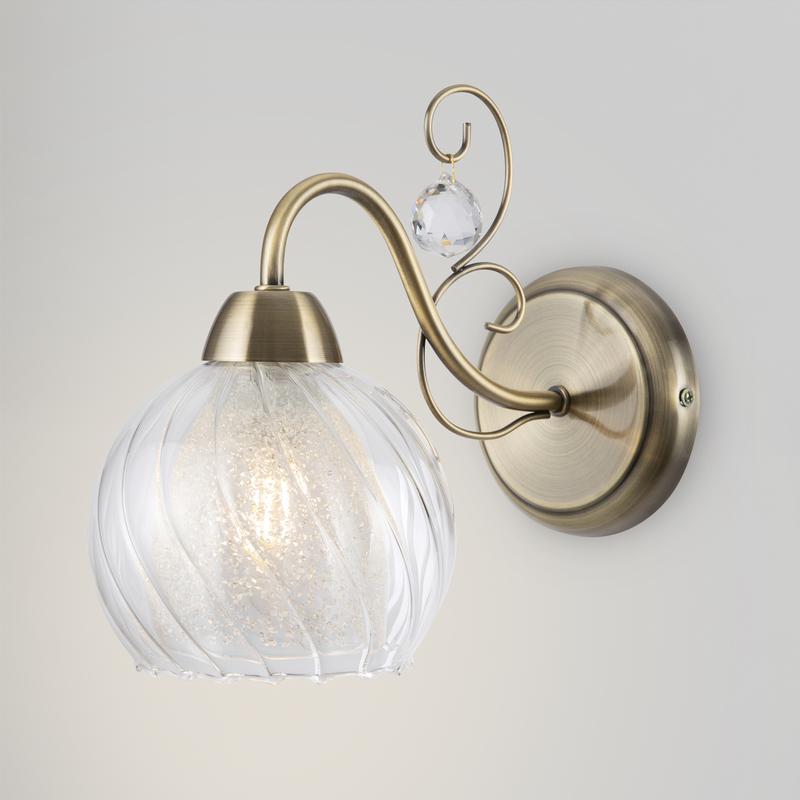 Светильник Nella 40Вт E14х1 IP20 бра настен. Freya FR2662-WL-01-BZ