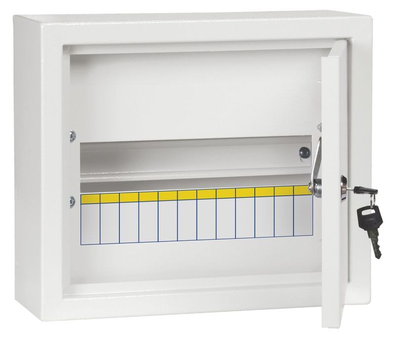 Корпус ЩРн-12 TITAN 3 265х310х120мм IP31 метал. бел. IEK MKM13-N-12-31-Z