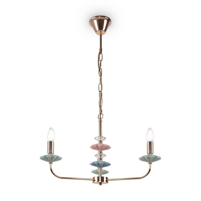 Светильник Castle 40Вт E14х3 IP20 подвесной Freya FR5336PL-03G