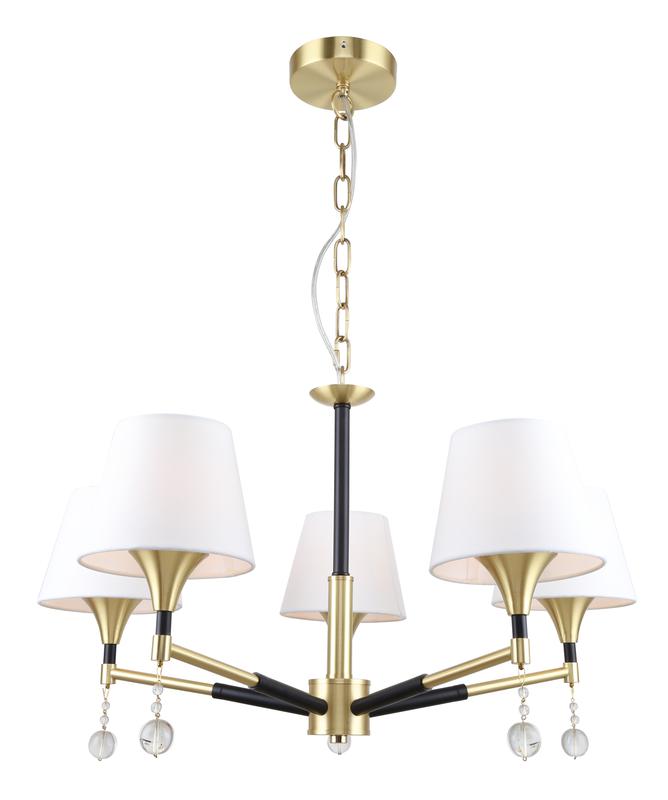 Светильник Euphoria 40Вт E14х5 IP20 подвесной Freya FR5239PL-05BBS