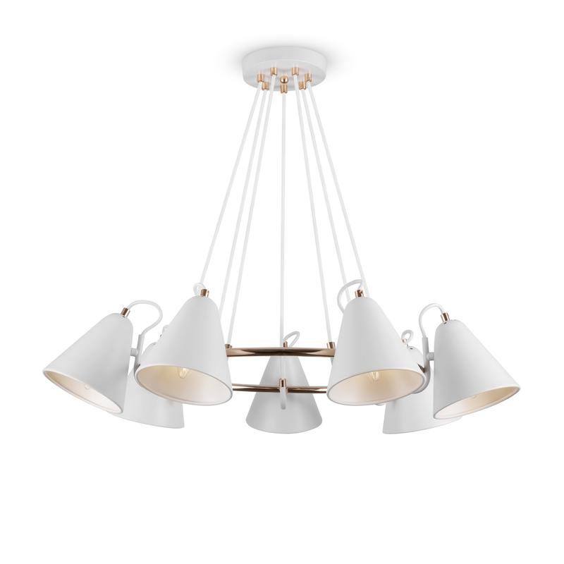 Светильник Falke 40Вт E14х7 IP20 подвесной Freya FR8001PL-07WG