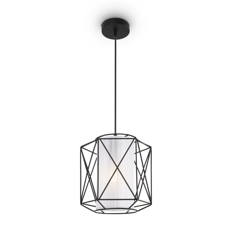 Светильник Mizar 60Вт E27х1 IP20 подвесной Freya FR4313-PL-01-BL