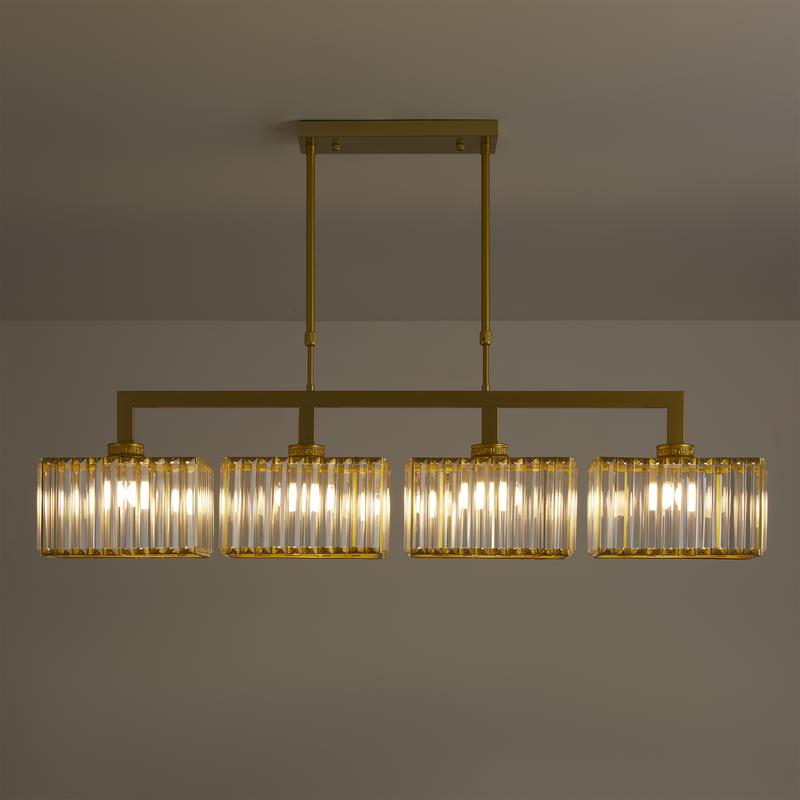 Светильник Moed 160Вт E27х4 IP20 подвесной Freya FR5473PL-04G