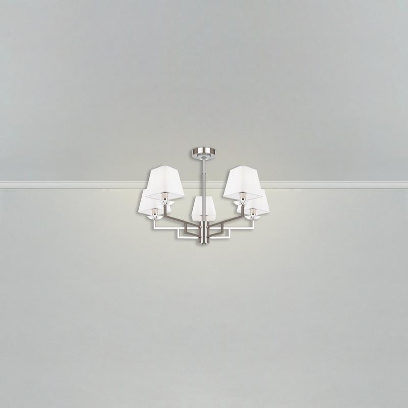 Светильник Viva 40Вт E14х5 IP20 подвесной Freya FR5266PL-05CH