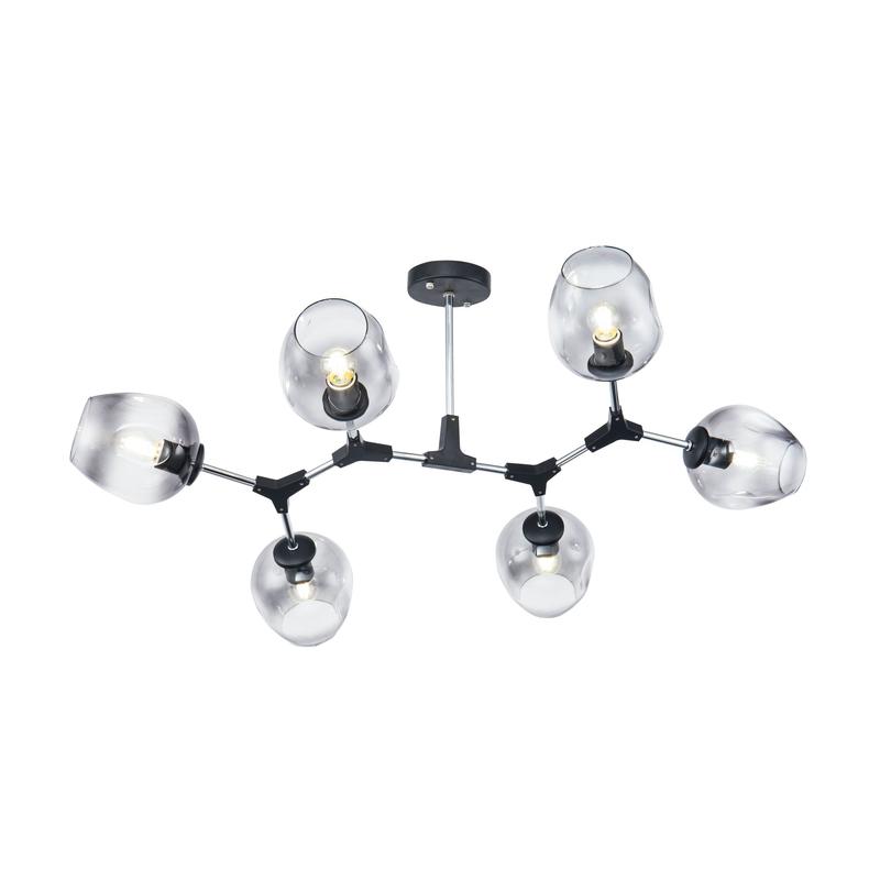 Светильник Desi 60Вт E27х6 IP20 потолочн. Freya FR5006CL-06B