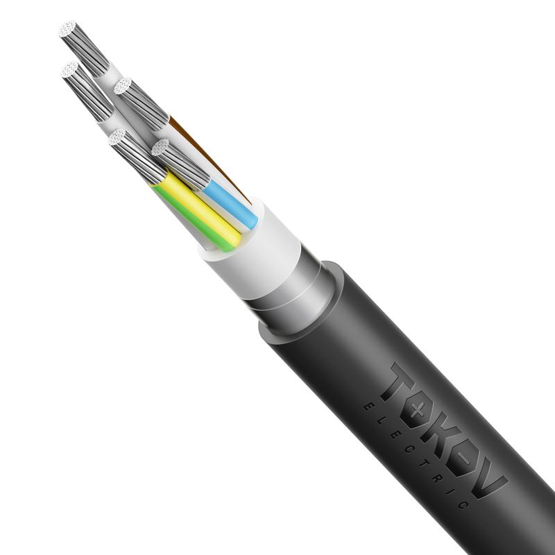 Кабель TOKOV ELECTRIC АВБШв 5х25 МК (N PE) 0.66кВ (м) 00-00072440