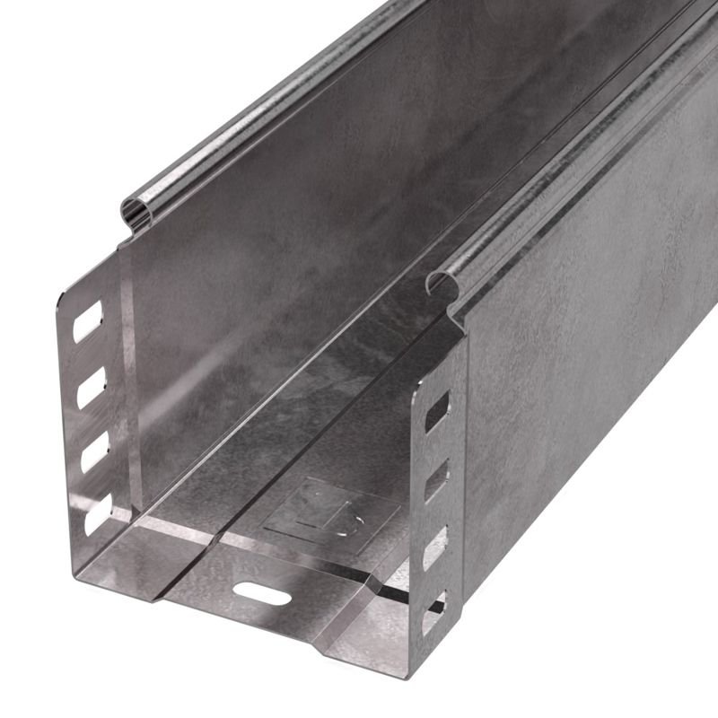 Лоток листовой неперфорированный 100х100 L3000 сталь 1мм Стандарт Промрукав PR16.2286