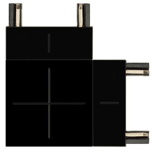 Коннектор угловой TRM-S5-CC BK для тонкого магнитного шинопровода черн. Эра Б0059030