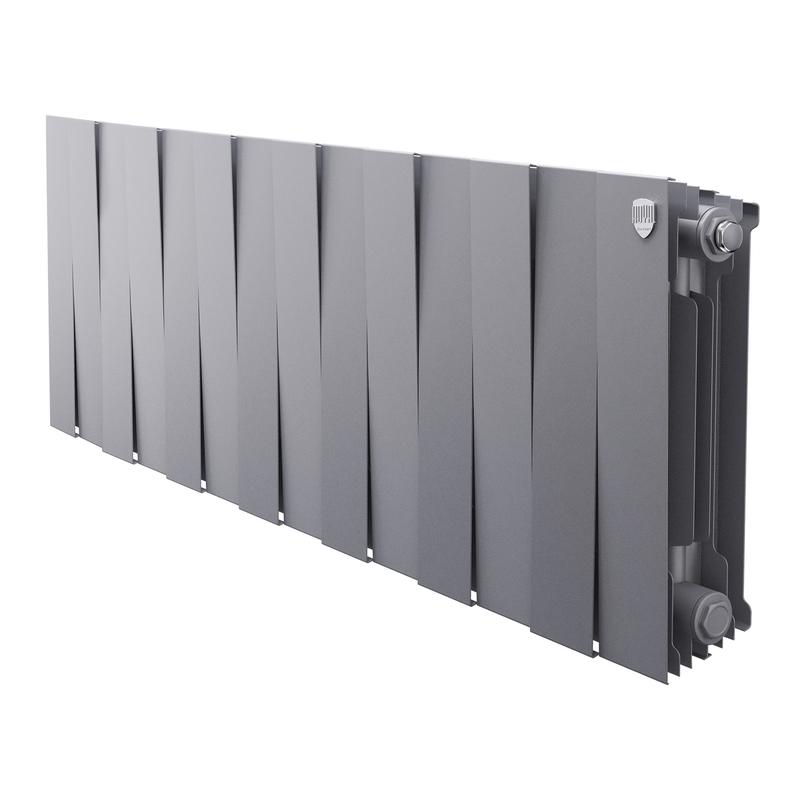 Радиатор PianoForte 300 14 секц. биметал. Silver Satin Royal Thermo НС-1346077