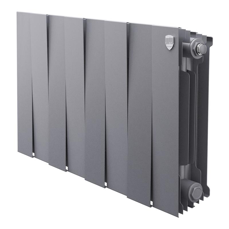 Радиатор PianoForte 300 8 секц. биметал. Silver Satin Royal Thermo НС-1346089