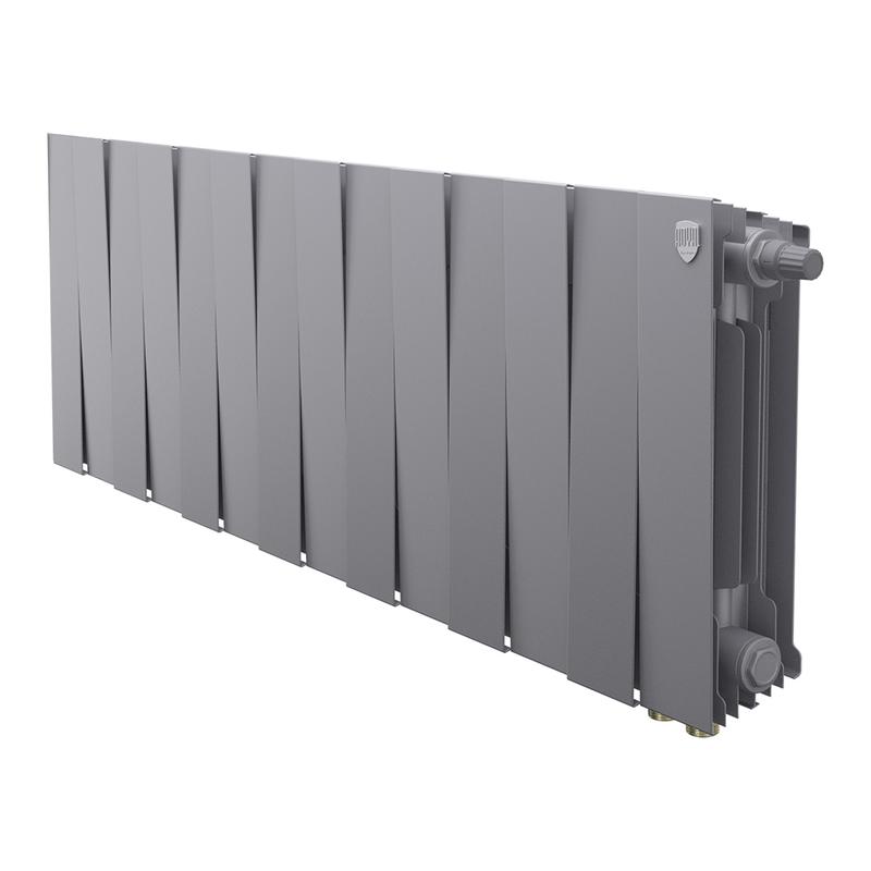 Радиатор PianoForte 300 VDR80 14 секц. биметал. Silver Satin Royal Thermo НС-1506357