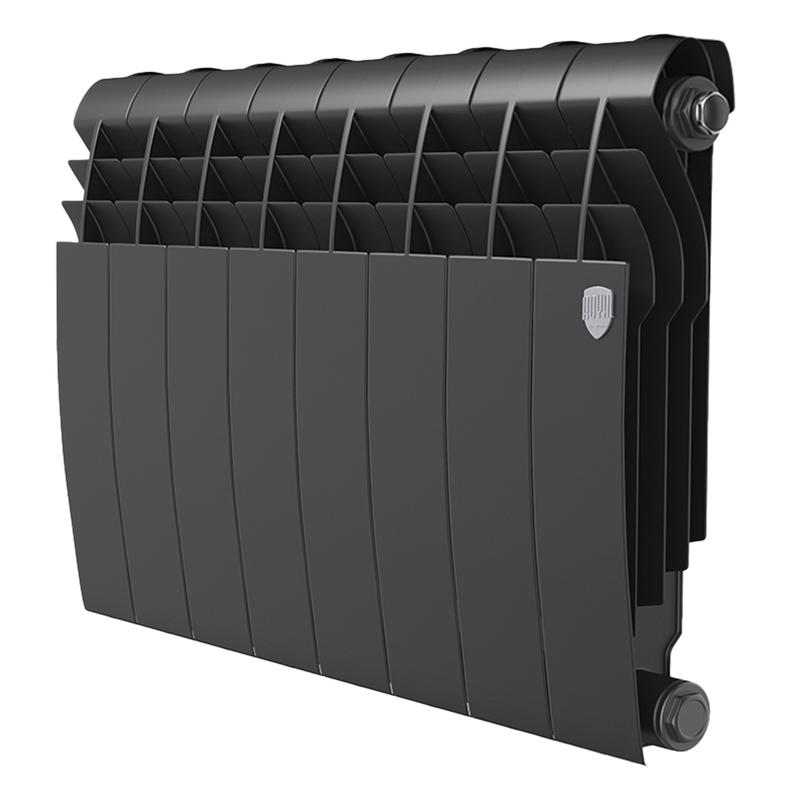 Радиатор BILINER B 350 10 секц. биметал. черн. Royal Thermo НС-1682255