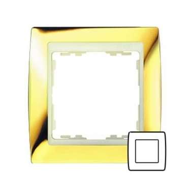 Рамка 1-м Simon82 зол. Simon 82714-66
