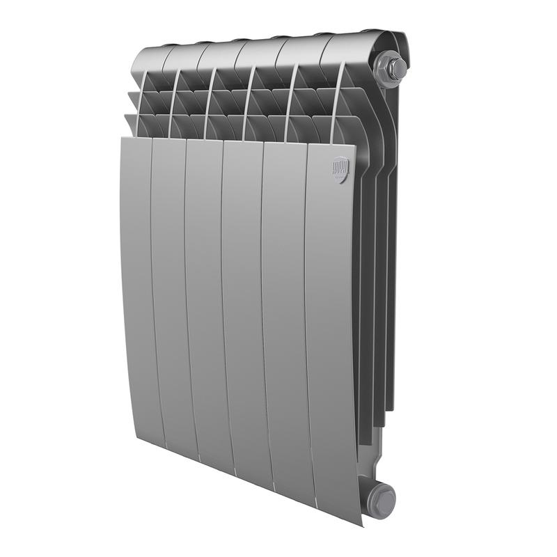 Радиатор BILINER B 500 6 секц. биметал. серебр. Royal Thermo НС-1682278