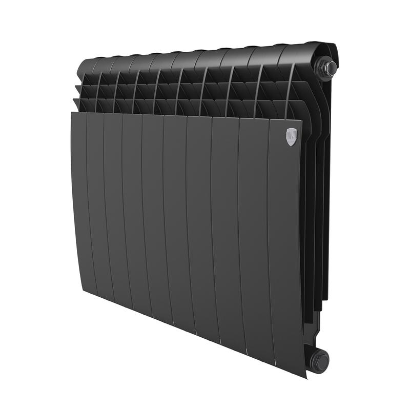 Радиатор BILINER B 500 10 секц. биметал. черн. Royal Thermo НС-1682285