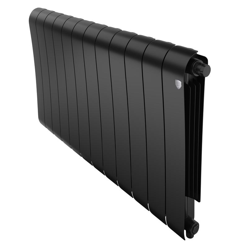 Радиатор Infinity 500 VR80 12 секц. биметал. Noir Sable Royal Thermo НС-1658382