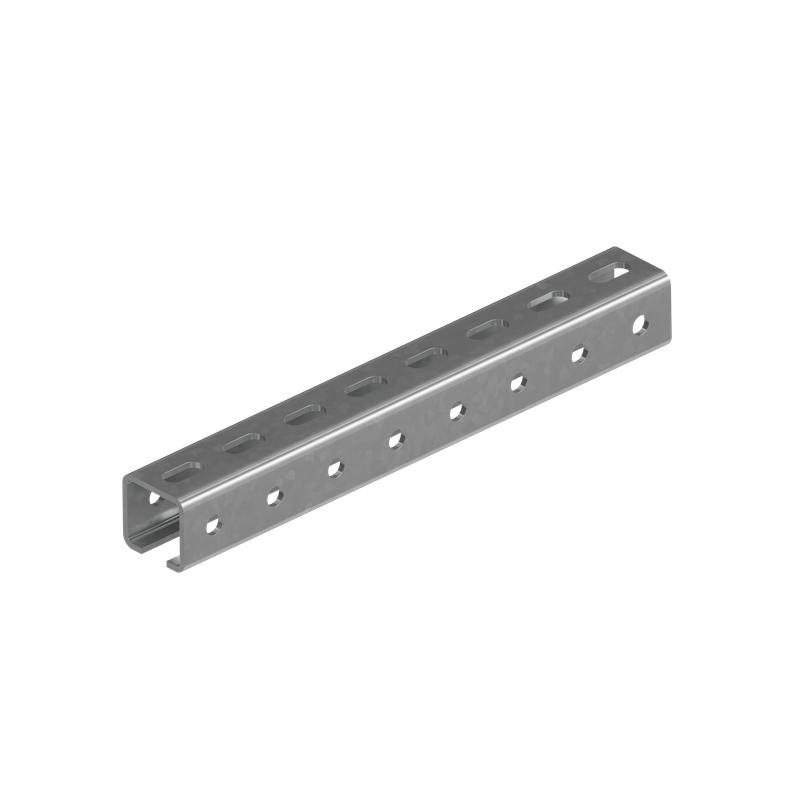 Профиль С-образный 54х51х4.0 L1000мм тройная перфорация HD КМ LO63945