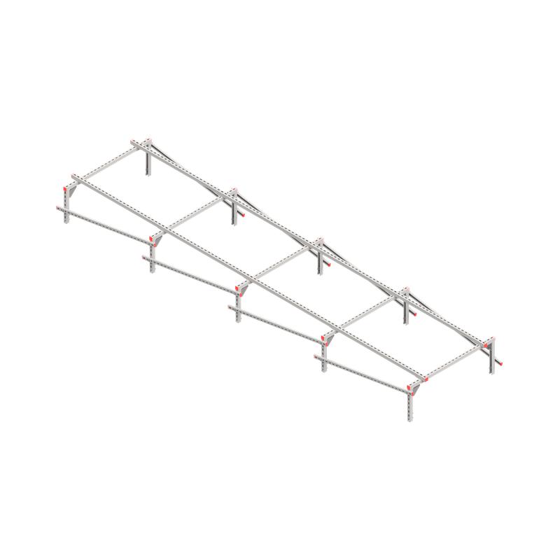 Конструкция опорная для установки оборудования TECHNORAPTOR 1200х5000 тип 2 КМ TR0463